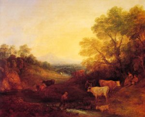 Landscape with Cattle