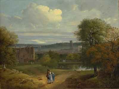 View of Ipswich from Christchurch Park